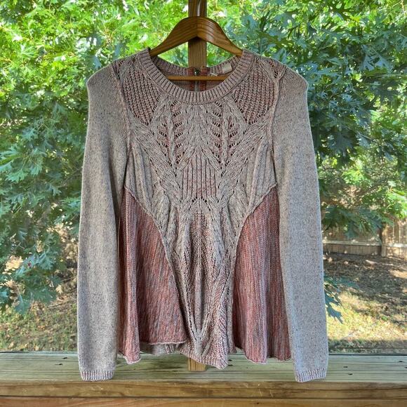 Anthropologie Moth Anita Cable Knit Pullover Sweater Size XS - Picture 1 of 10